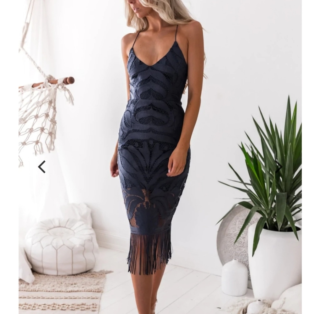 Khaleesi Steel Blue Dress